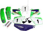 UFO Plastics Kit - Kawasaki KX 125/250 1994-98 - Emig Team USA