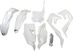 UFO Full Plastics Kit - Kawasaki KXF450 2019-20 - White