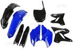 UFO Plastics Kit - Yamaha YZ 125/250 2015-21 - Blue/ Black