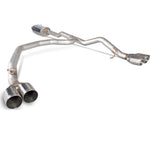 Scorpion Exhaust Cat/DPF-Back (Res) Quad Daytona - Volkswagen T5 Transporter & Caravelle