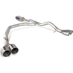 Scorpion Exhaust Cat/DPF-Back (Res) Quad Daytona - Volkswagen T5 Transporter & Caravelle