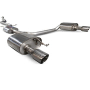 Scorpion Exhaust Cat-Back (Res) Twin Daytona - Audi A5 B8 2.0 TFSi 2012 - 2016