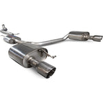 Scorpion Exhaust Cat-Back (Res) Twin Daytona - Audi A5 B8 2.0 TFSi 2012 - 2016