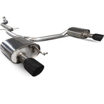 Scorpion Exhaust Cat-Back Twin Daytona BLK - Audi A5 B8 2.0 TFSi 2012 - 2016