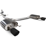 Scorpion Exhaust Cat-Back Twin Daytona BLK - Audi A5 B8 2.0 TFSi 2012 - 2016