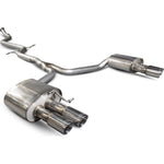 Scorpion Exhaust Cat-Back Quad Daytona - Audi A5 B8 2.0 TFSi 2012 - 2016