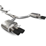 Scorpion Exhaust Cat-Back Quad Daytona BLK - Audi A5 B8 2.0 TFSi 2012 - 2016