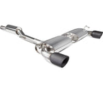 Scorpion Exhaust Cat-Back (Res) Twin Daytona BLK - Volkswagen Golf MK4 R32 03-05