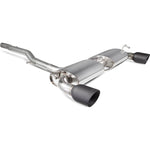 Scorpion Exhaust Cat-Back Twin Daytona BLK - Volkswagen Golf MK4 R32 2003 - 2005