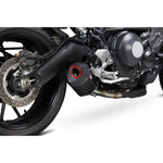 Scorpion Serket Parallel Carbon Oval Exhaust- Yamaha XSR 900 2016 - 2021