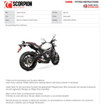 Scorpion Serket Parallel Titanium Oval Exhaust- Yamaha XSR 900 2016 - 2021