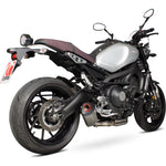 Scorpion Serket Parallel Titanium Oval Exhaust - Yamaha XSR 900 Full System 2016 - 2021