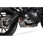 Scorpion Serket Parallel Titanium Oval Exhaust - Yamaha XSR 900 Full System 2016 - 2021