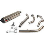 Scorpion Serket Parallel Titanium Oval Exhaust - Honda CRF 1000 L Africa Twin Full System 2015 - 2017