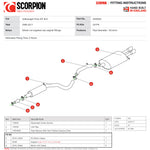 Scorpion Exhaust Cat-Back (Res) Daytona - Volkswagen Polo Gti 1.8T 9n3 2006 - 2011