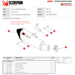 Scorpion Serket Taper Stainless Oval Exhaust - Honda CBR 1000 RR 17-18