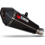 Scorpion Serket Taper Carbon Oval Exhaust - Honda CBR 1000 RR 2017 - 2019