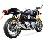 Scorpion De-Cat Header Pipes - Triumph Thruxton 1200 2016 - 2018