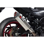 Scorpion Serket Parallel Stainless Oval Exhaust - Suzuki GSX-R 1000 2017 - 2018