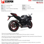 Scorpion RP-1 GP Carbon Round Exhaust - Suzuki GSX-R 1000 2017 - 2018