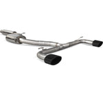 Scorpion Exhaust Cat-Back (Res) Evo BLK - Seat Leon Cupra 2.0 TSI 280 / 290 (Non-GPF Model) 2014 - 2019