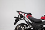 SW Motech SLC Left Side Pannier Carrier - Honda CBR500R 2016-2018 - Black