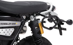 SW Motech SLC Left Side Pannier Carrier - Triumph Scrambler 1200 XE 2019-2024 - Black