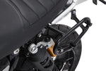 SW Motech SLC Left Side Pannier Carrier - Triumph Scrambler 1200 XE 2019-2024 - Black