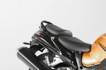 SW Motech Evo Profile Pannier Carriers - Suzuki GSX1300 R Hayabusa 2008-2017 - Black