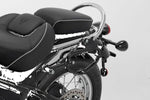 SW Motech SLC Left Side Pannier Carrier - Triumph Bonneville 1200 Speedmaster 2018-2024 - Black