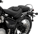 SW Motech SLC Left Side Pannier Carrier - Triumph Bonneville 1200 Speedmaster 2018-2024 - Black