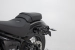 SW Motech SLC Left Side Pannier Carrier - BMW R 18 B Bagger 2022-2024 - Black