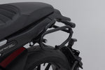 SW Motech SLC Left Side Pannier Carrier - Benelli Leoncino 500 Trail 2018-2023 - Black