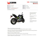 Scorpion Serket Taper Carbon Oval Exhaust - Kawasaki Z900 2017 - 2019