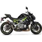 Scorpion Serket Taper Carbon Oval Exhaust - Kawasaki Z900 2017 - 2019