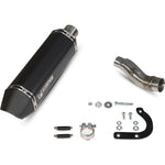 Scorpion Serket Parallel Black Ceramic Oval Exhaust - Honda X-ADV 750 2017 - 2020