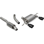 Scorpion Exhaust Cat-Back (Res) Twin Daytona BLK - Audi TT MK1 Quattro 180 / 225 BHP 1998 - 2006