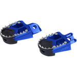 Kite SM Footpegss - Sherco SEF 450 2015-2020 - Blue