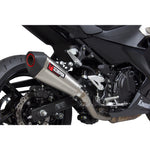 Scorpion Serket Taper Stainless Steel Exhaust - Kawasaki Ninja 400 2018 - 2020