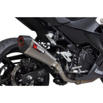 Scorpion Serket Taper Titanium Exhaust - Kawasaki Ninja 400 2018 - 2020