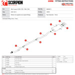 Scorpion Car Exhaust Cat-Back System (Non-Resonated) Daytona - Mini Cooper S R56 R57 R58 R59 2007 - 2014