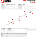 Scorpion Car Exhaust Cat-Back System (Non-Resonated) Monaco - Mini Cooper S R56 R57 R58 R59 2007 - 2014