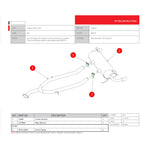 Scorpion Car Exhaust Cat-Back Half System (Non-Resonated) Daytona - Nissan 370Z 3.7 V6 2009 - 2021