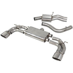 Scorpion Car Exhaust Cat-Back System (Resonated) (Electronic Valves) Polished Evo - Audi RS3 8V 2017 - 2021 Saloon/Sedan