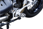 SW Motech ION Footpegs - Suzuki DL 1000 2002-2007 - Black/Silver