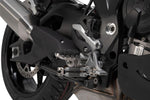 SW Motech Evolution Footpegs - Kawasaki Z 900 RS 2022-2024 - Black/Silver