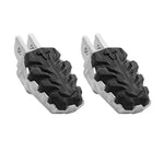 SW Motech Pair Of Replacement Profile Rubbers For Evo Footrests - Black