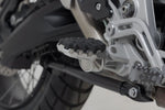 SW Motech Evolution Footpegs - Triumph Tiger 1200 GT 2022-2024 - Black/Silver