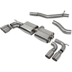 Scorpion Car Exhaust Cat-Back System Non-Resonated Non-Valved Polished Daytona - Volkswagen Golf R MK7.5 2017-2020