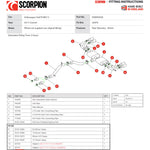 Scorpion Car Exhaust Cat-Back System Non-Resonated Non-Valved Polished Daytona - Volkswagen Golf R MK7.5 2017-2020